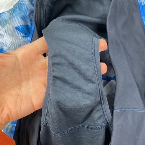 Lululemon Speed Up Short *2.5" Sun Dazed Multi Blue / Super Dark - Picture 4 of 7